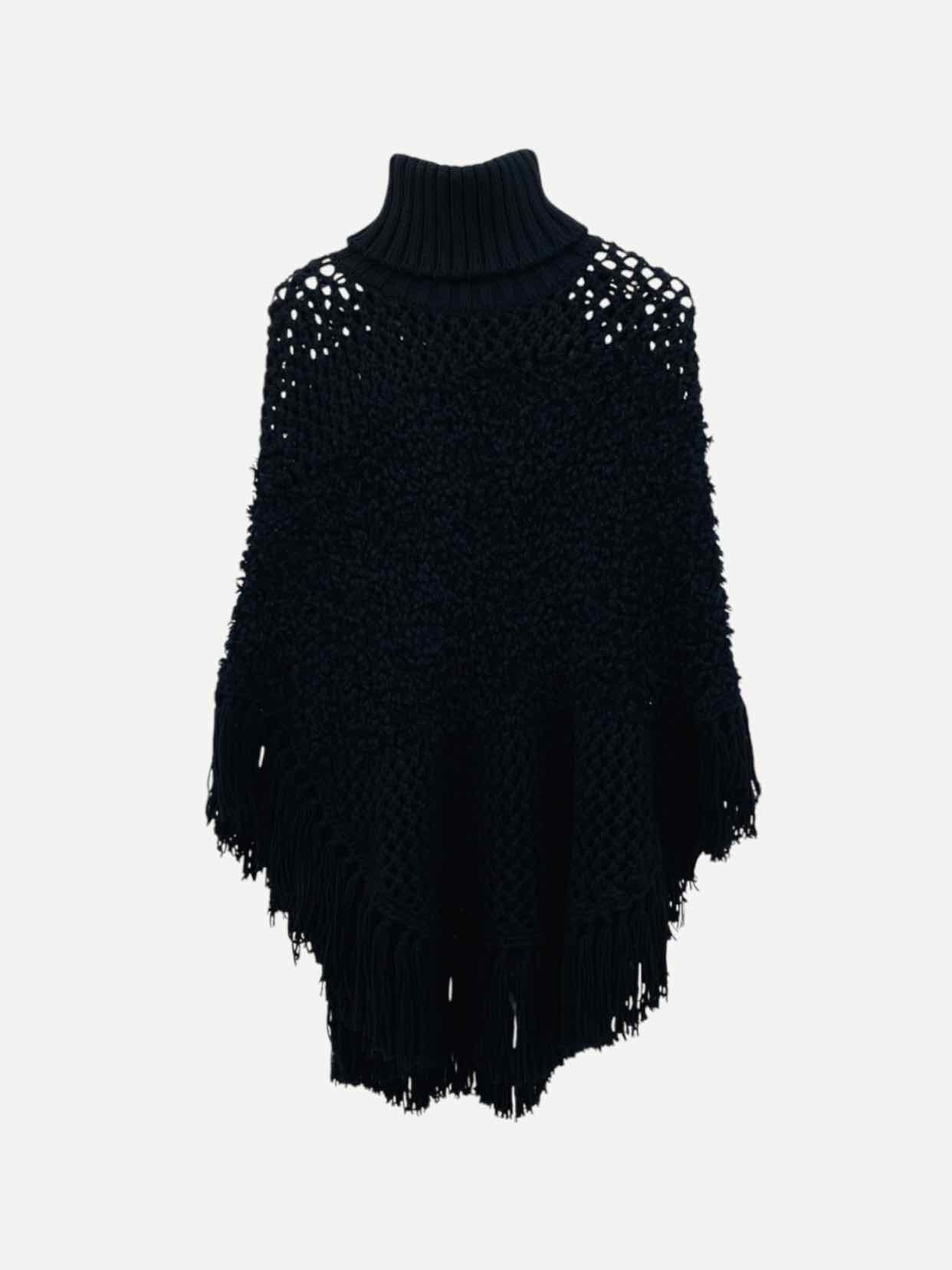 Dior Knitted Black Handbag