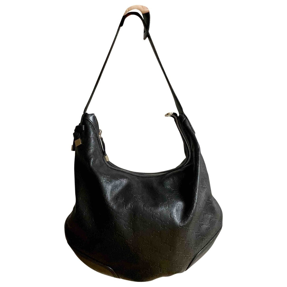 Gucci black leather handbag