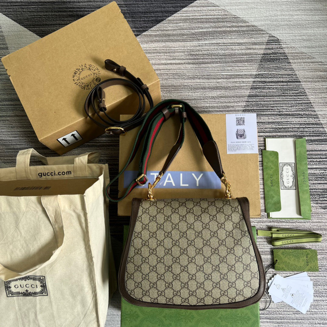 gg Blondie , ’s 11in Beige Medium Shoulder Bag