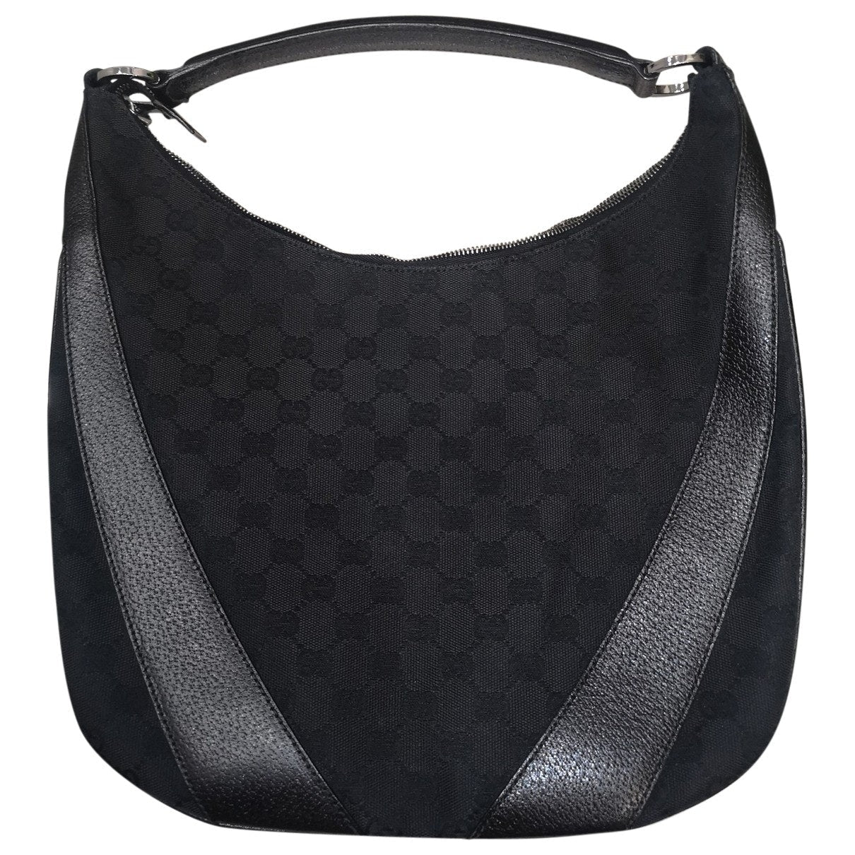 Gucci black cloth handbag