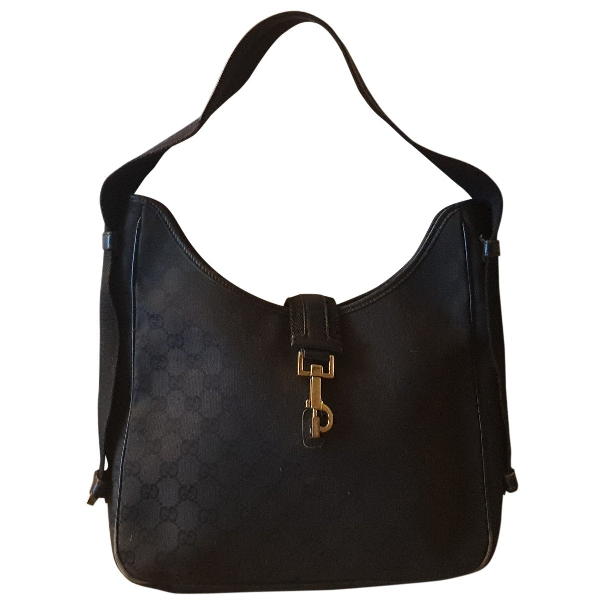 Gucci black cloth handbag