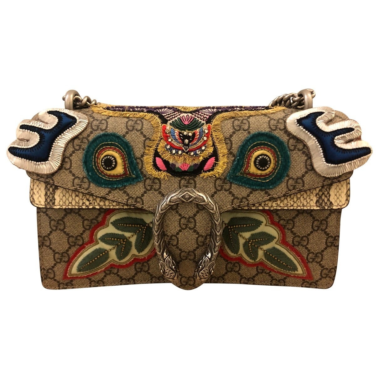 Gucci dionysus beige cloth handbag