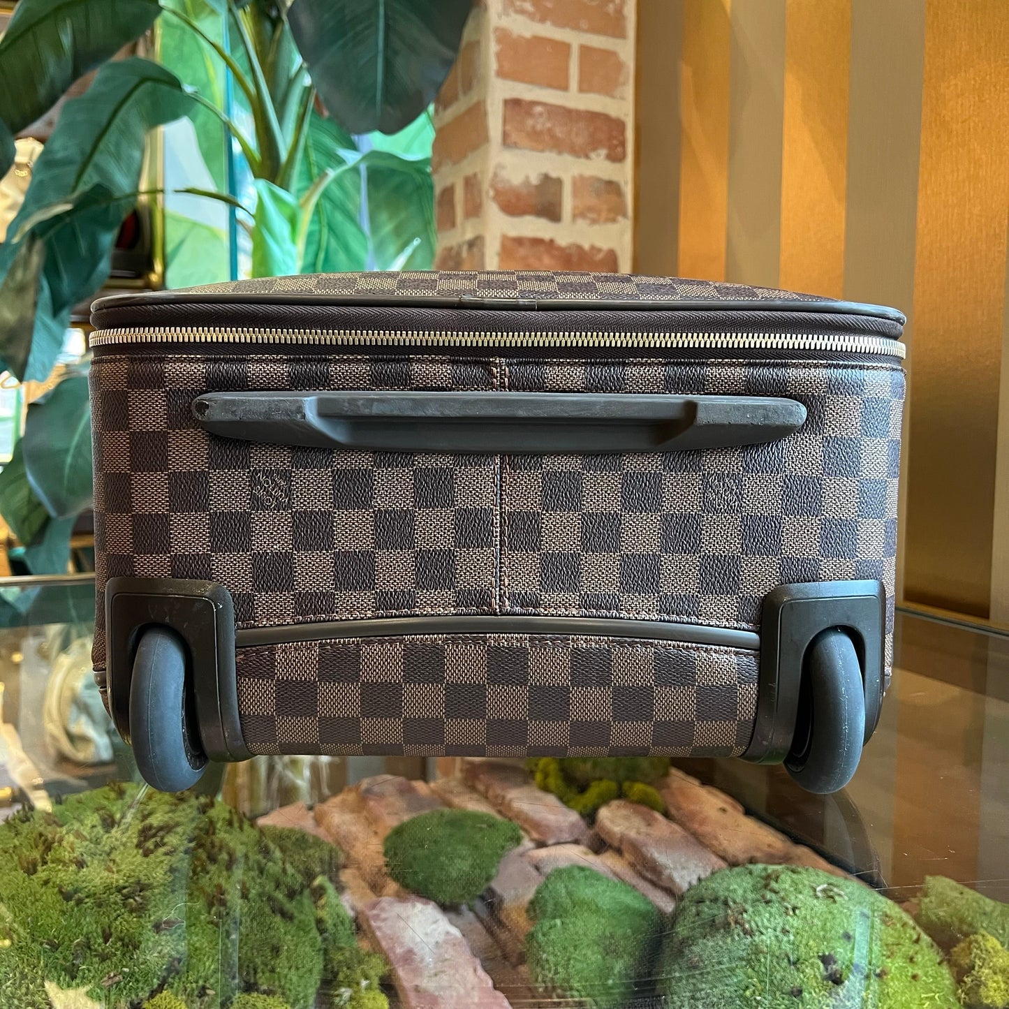 LOUIS VUITTON Pegase 50 Damier Ebene Canvas Suitcase