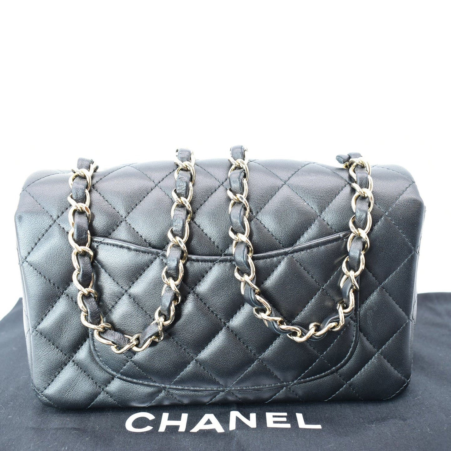 Chanel Mini Rectangular Flap Shoulder Bag Hot Deals Leather Quilted