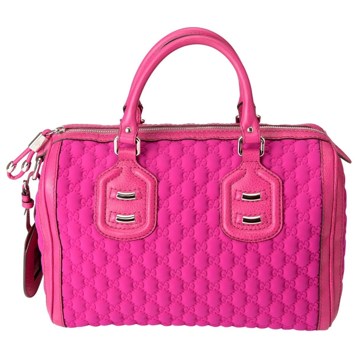 Gucci pink cloth handbag