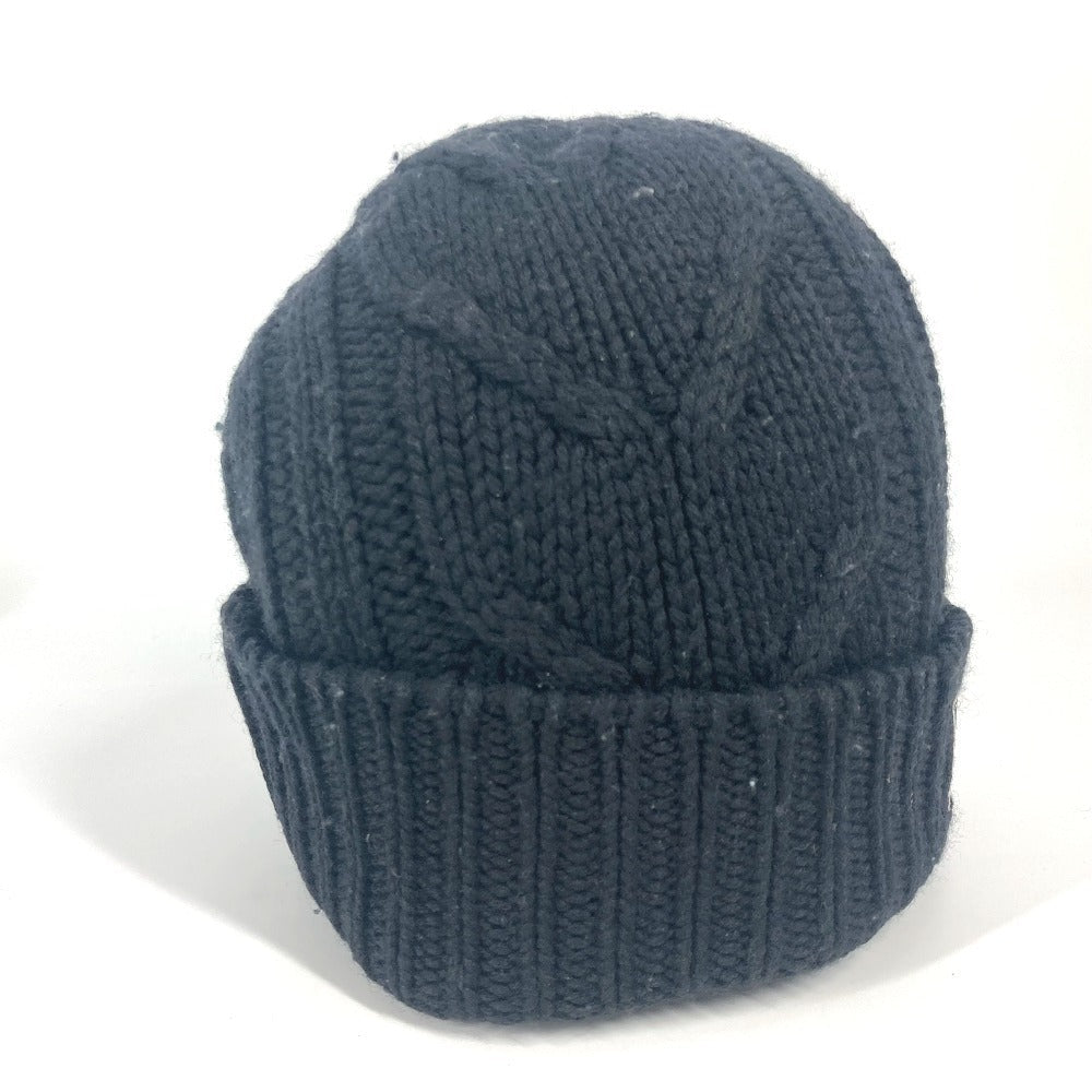 Louis Vuitton Knit M75377 Wool Black Logo Apparel