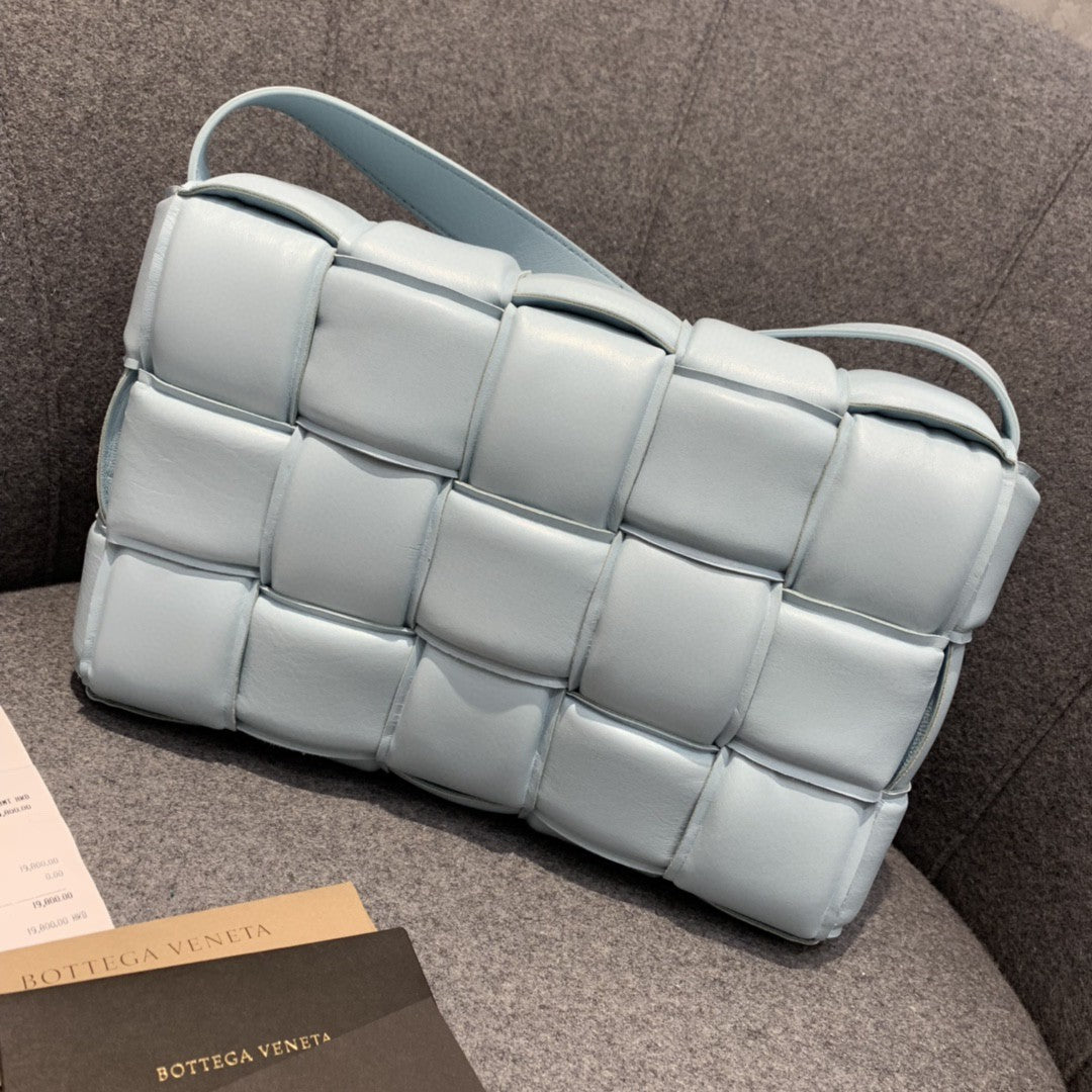 Top Quality Padded Cassette Bag For Women Blue Travel Bag Blue 9979