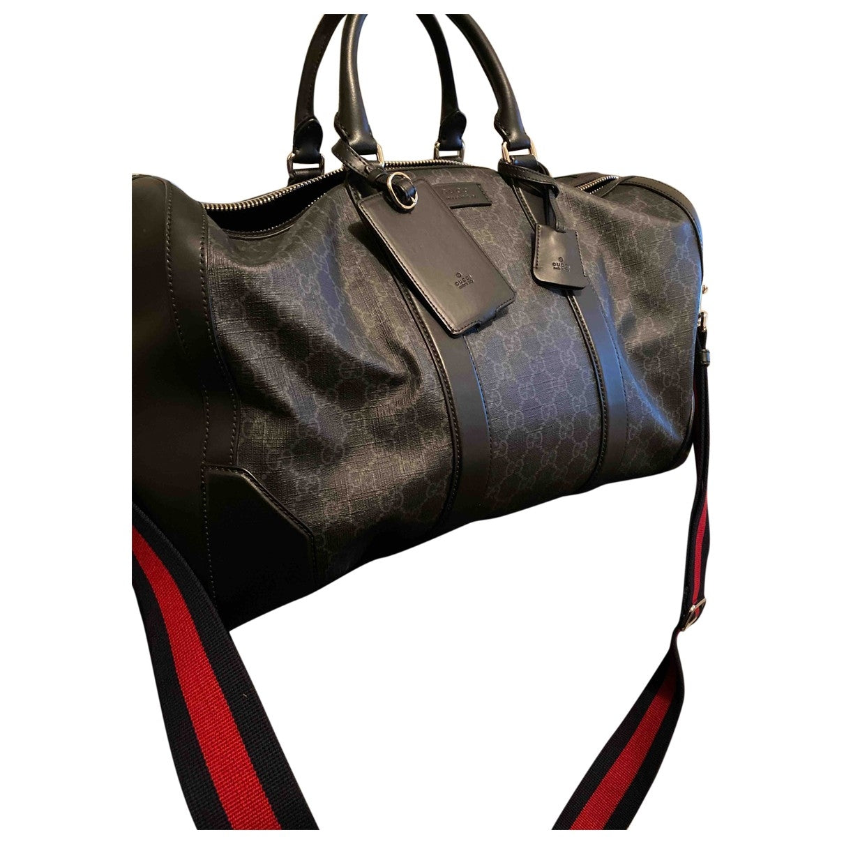 Gucci black cloth bag