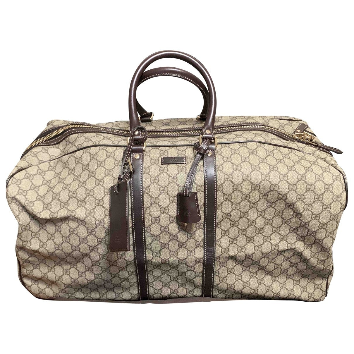 Gucci beige cloth bag