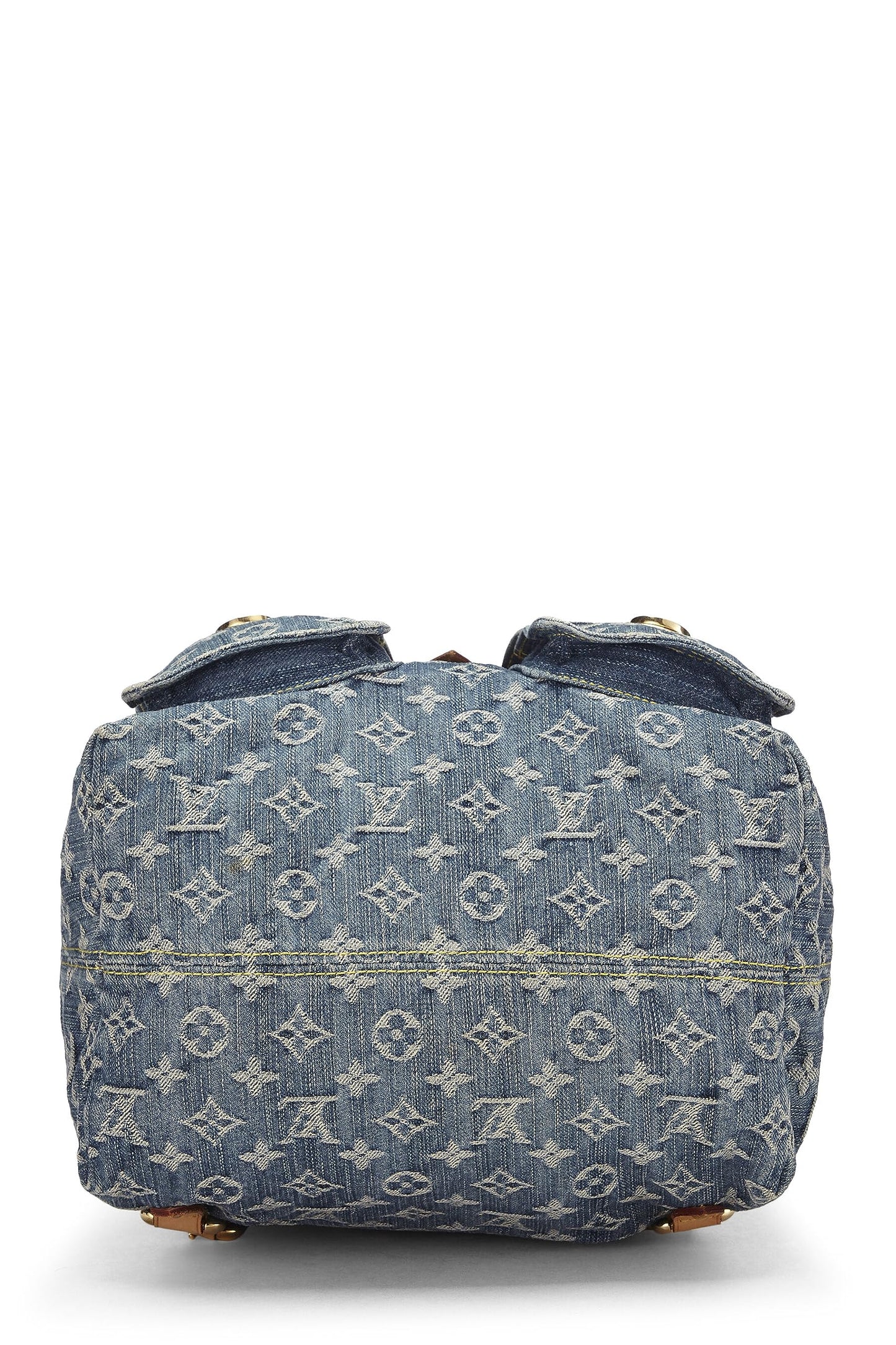 Louis Vuitton, Blue Monogram Denim Sac a Dos GM, Blue