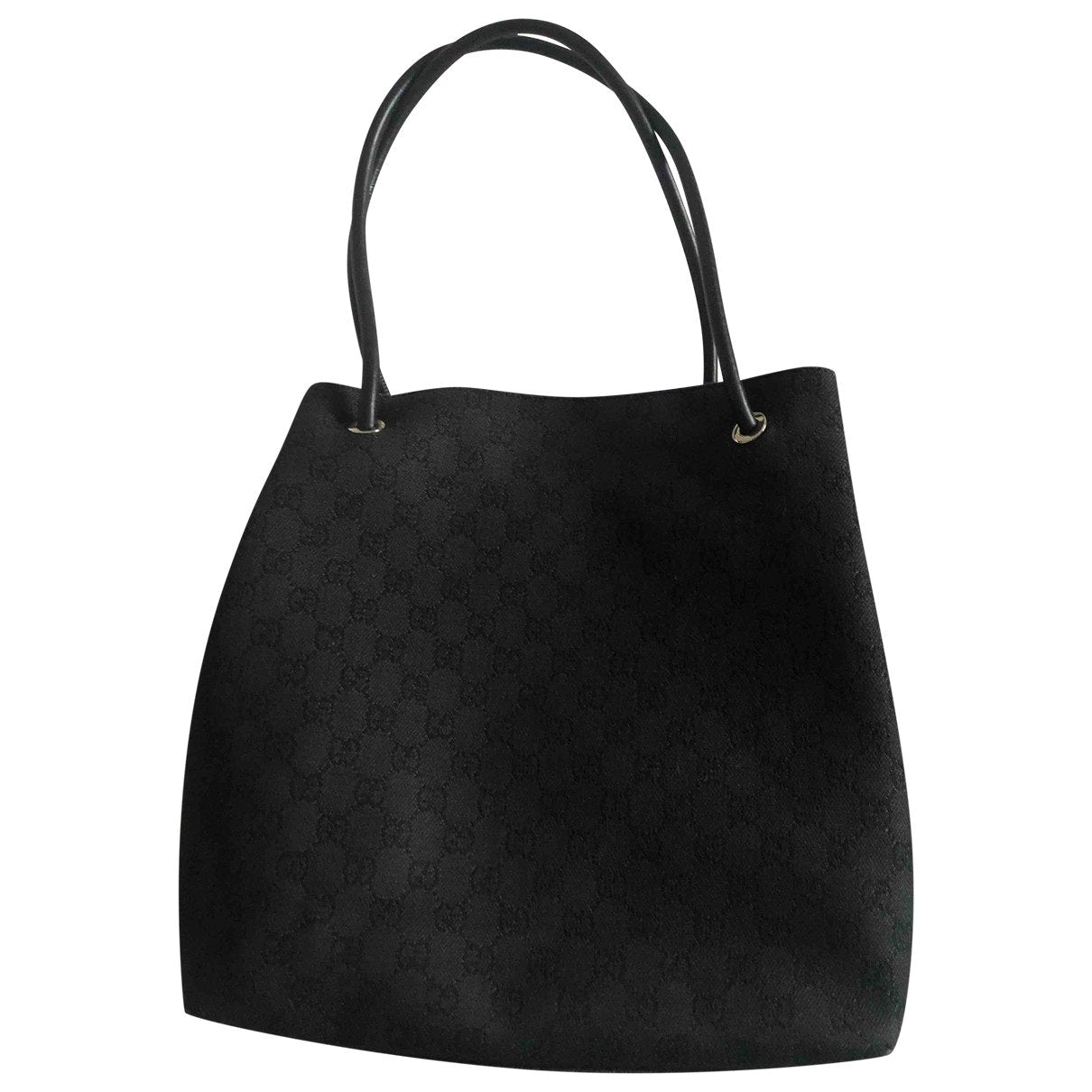 Gucci black cloth handbag