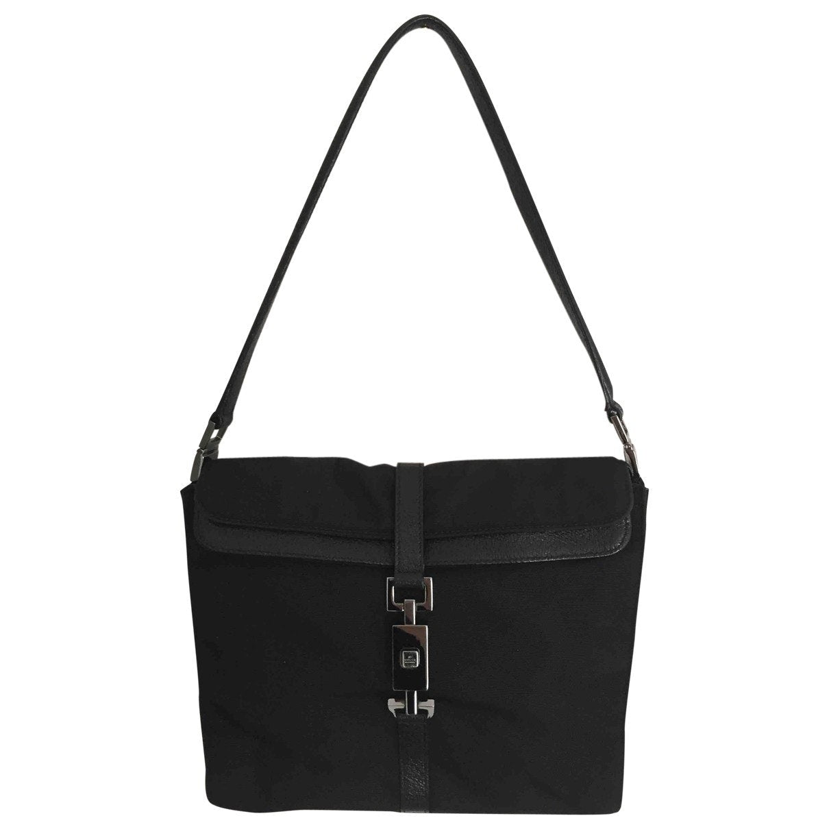 Gucci jackie black cloth handbag