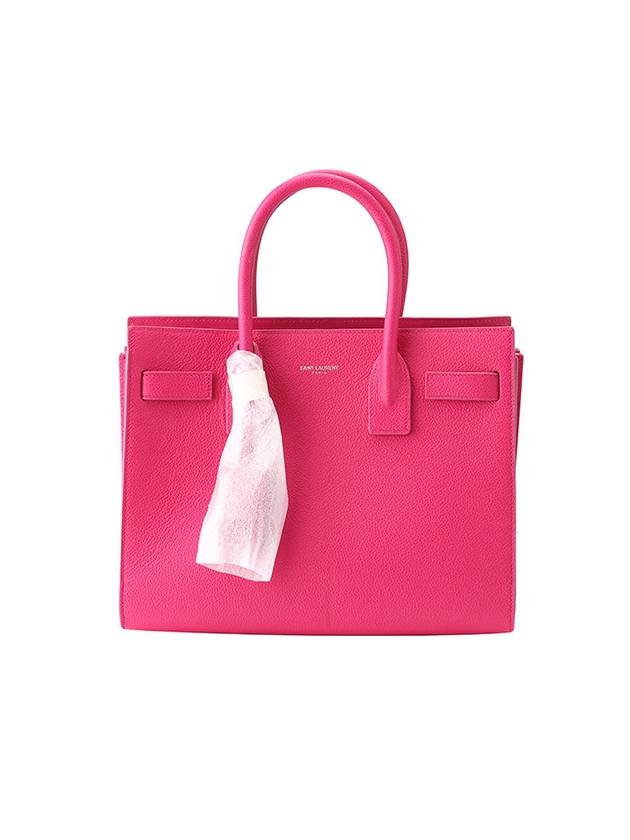 YSL Saint Laurent Saint Laurent Trending Nano Sac De Jour Leather Pink Tote Bag
