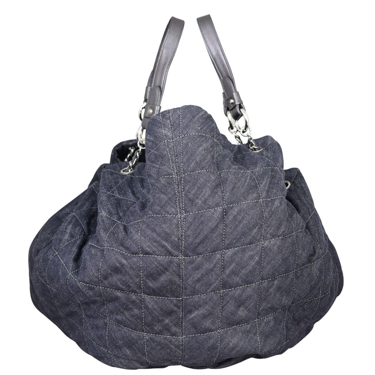 Chanel Coco Spirit XL Cabas Tote Denim Tote Bag