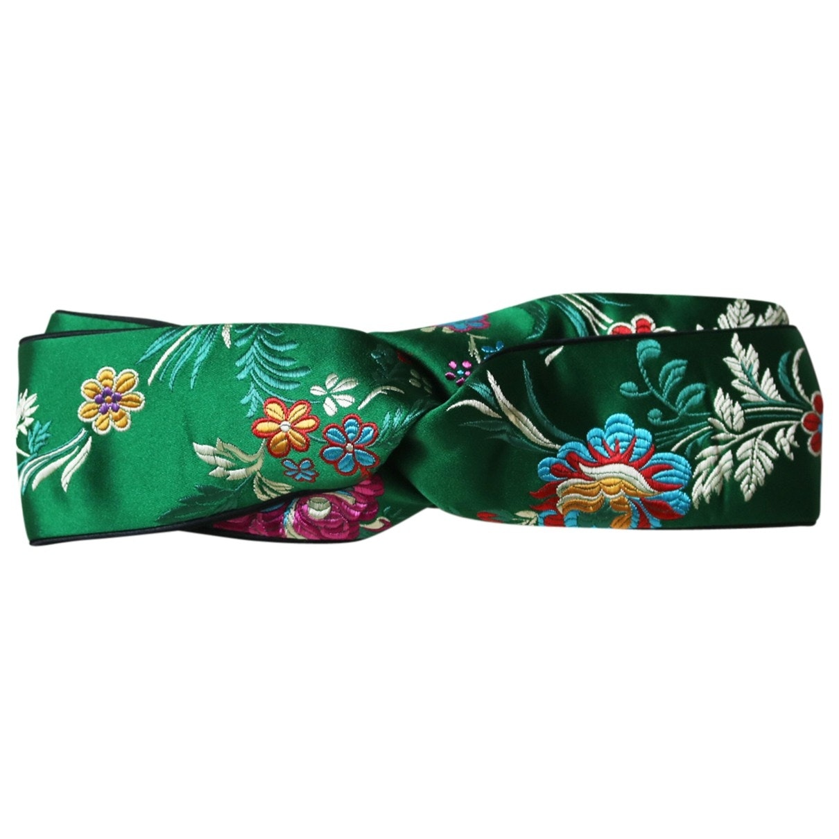 Gucci green polyamide hair accessories