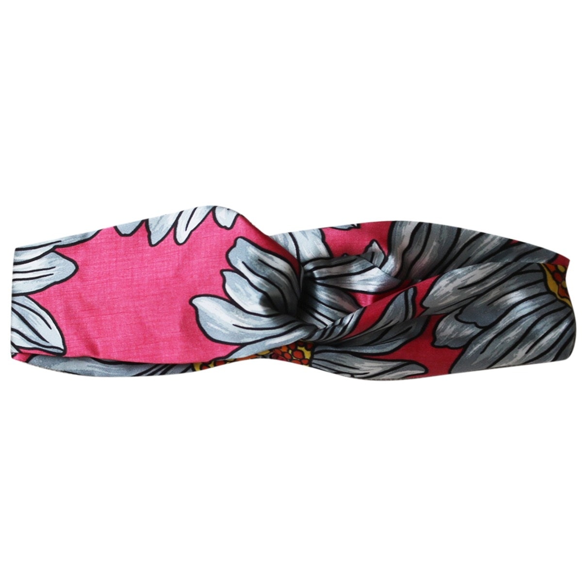 Gucci pink silk hair accessories