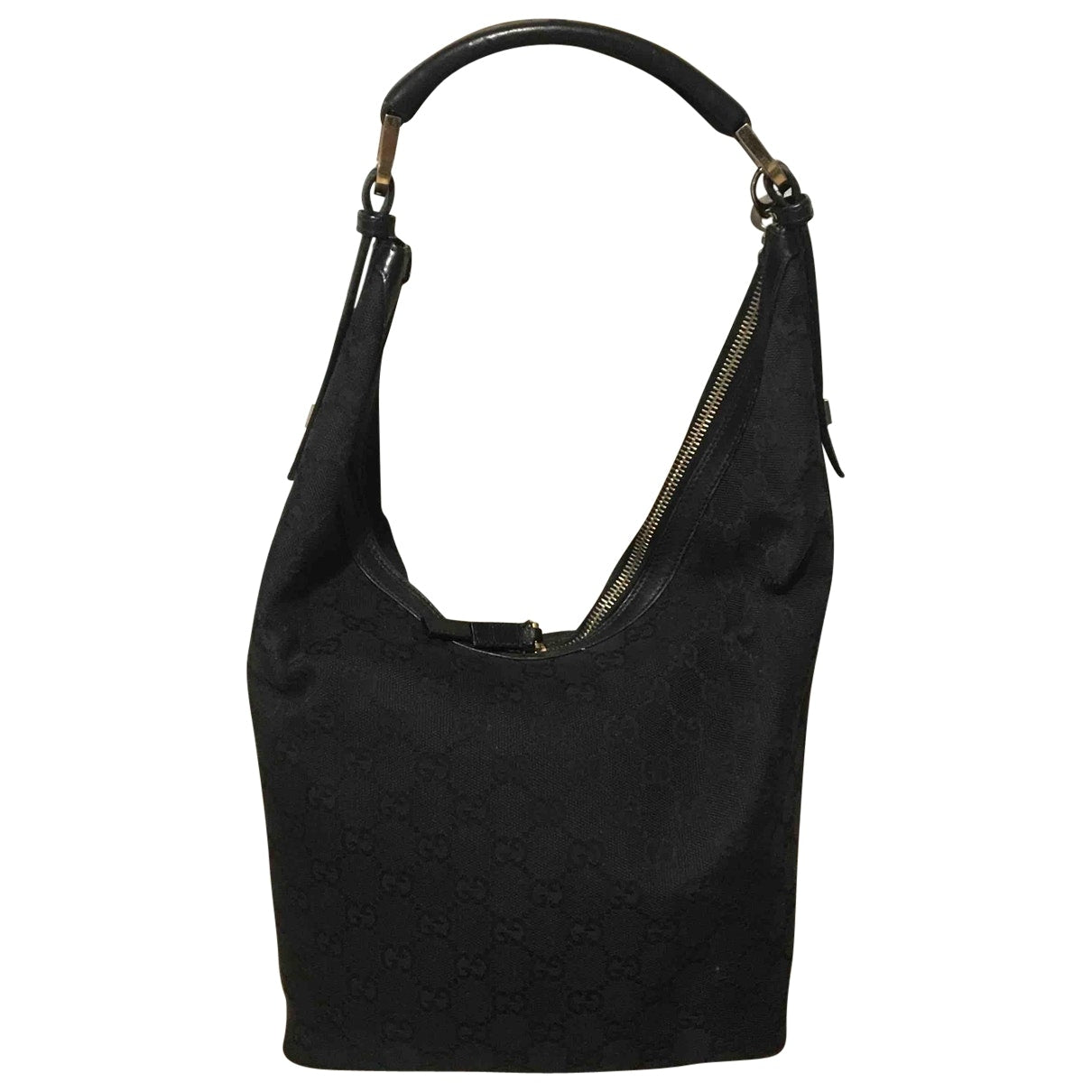 Gucci black cloth handbag