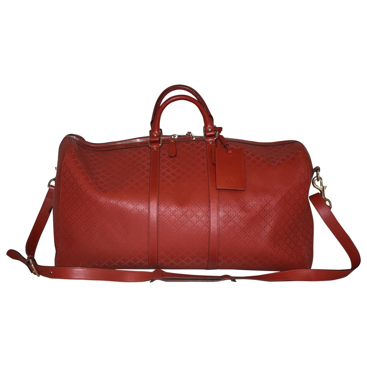 Gucci red leather bag