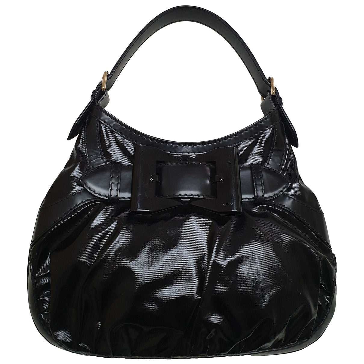 Gucci black cloth handbag