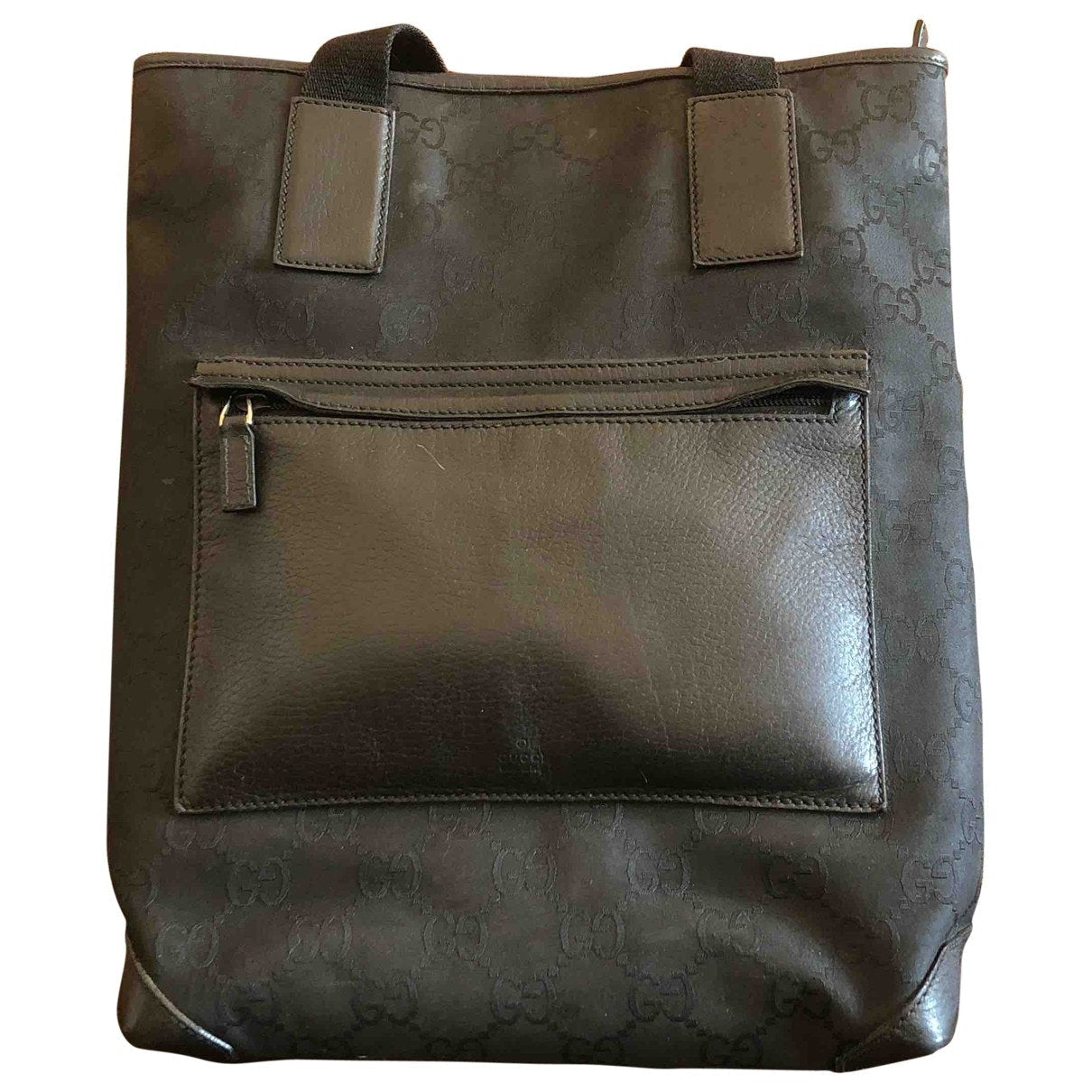 Gucci black cloth handbag