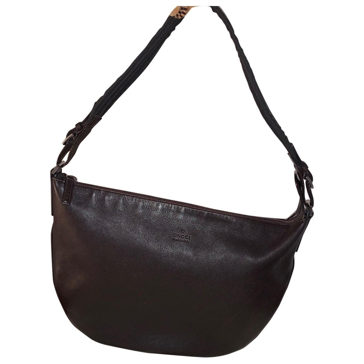 Gucci brown leather handbag
