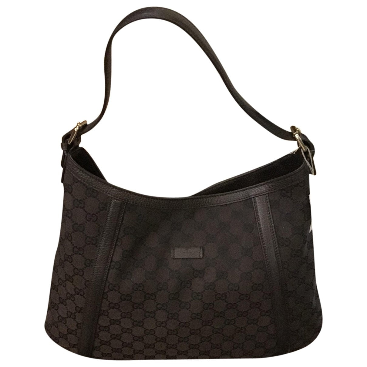 Gucci brown cotton handbag