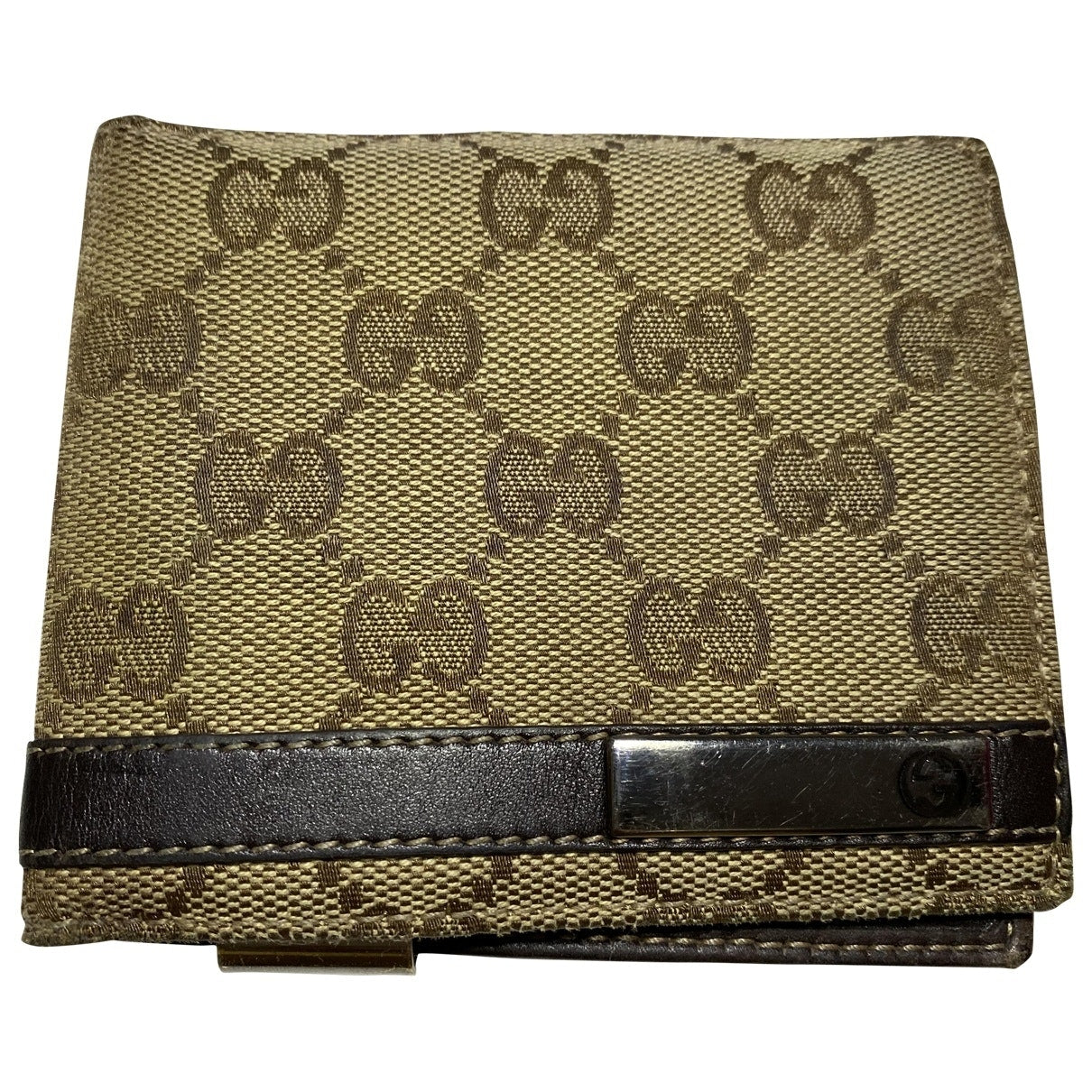 Gucci brown cloth case