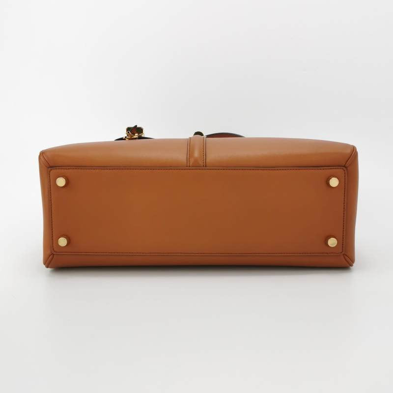 Celine Bag Caramel Natural Smooth Calfskin Leather Tan Travel Bag