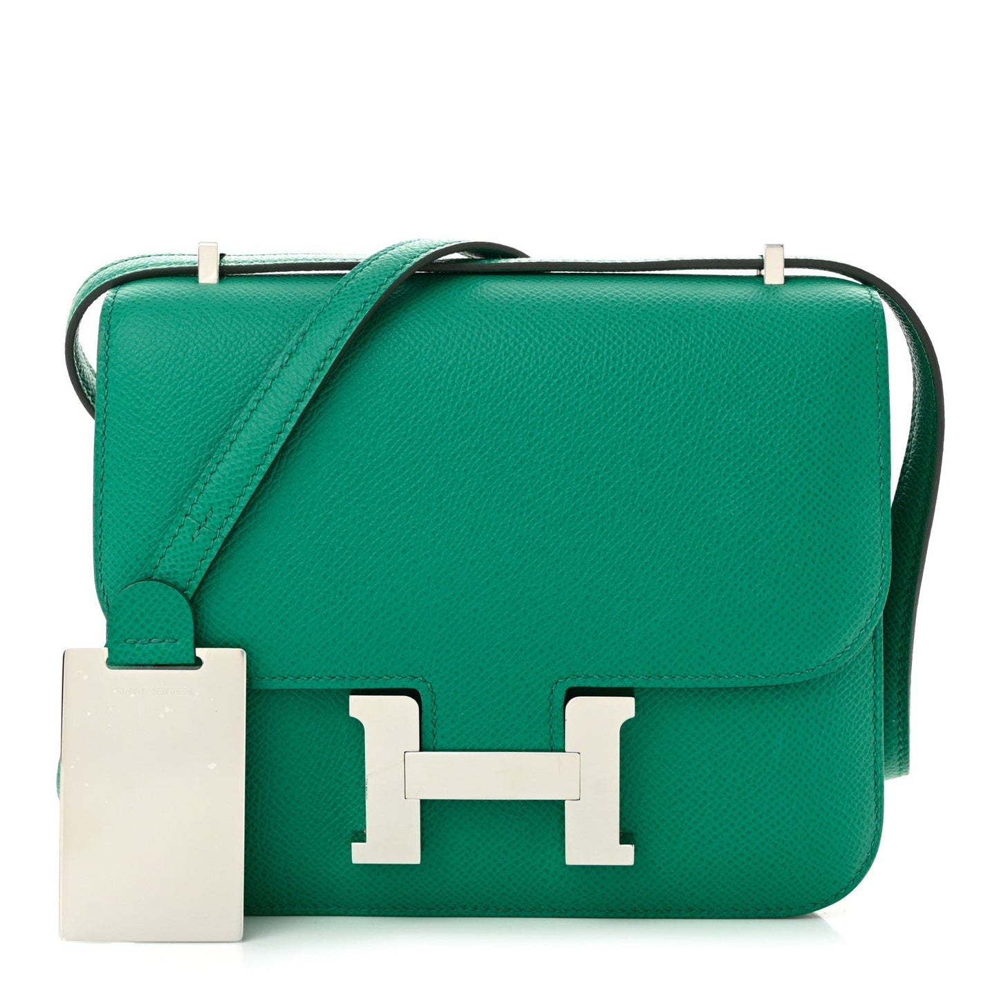 Hermes Epsom Constance Vert Jade Handbag Travel Bag