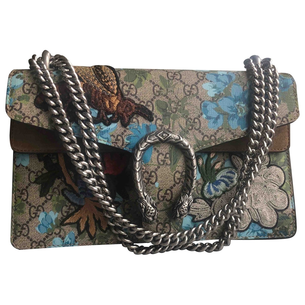 Gucci dionysus multicolour cloth handbag