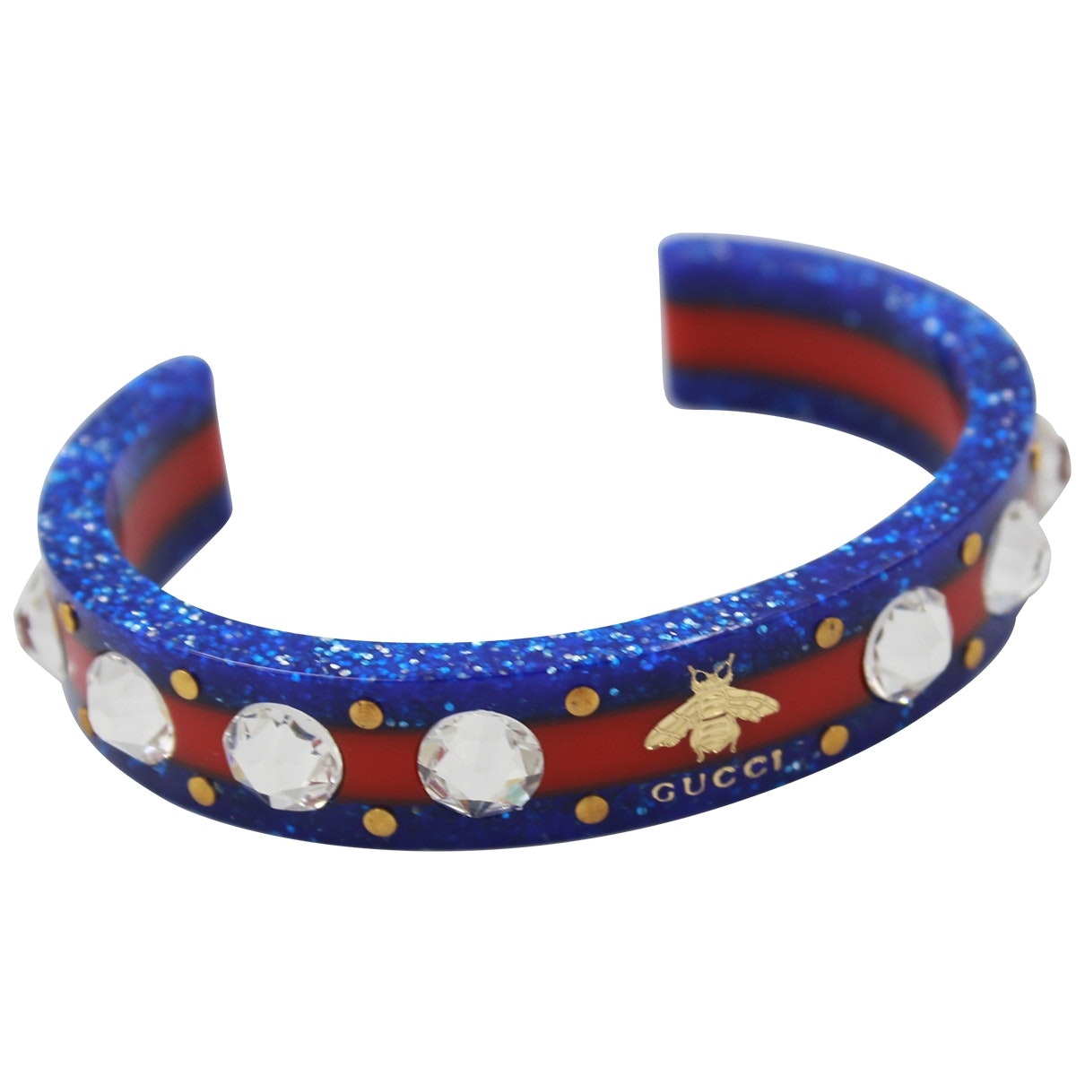 Gucci multicolour plastic bracelets