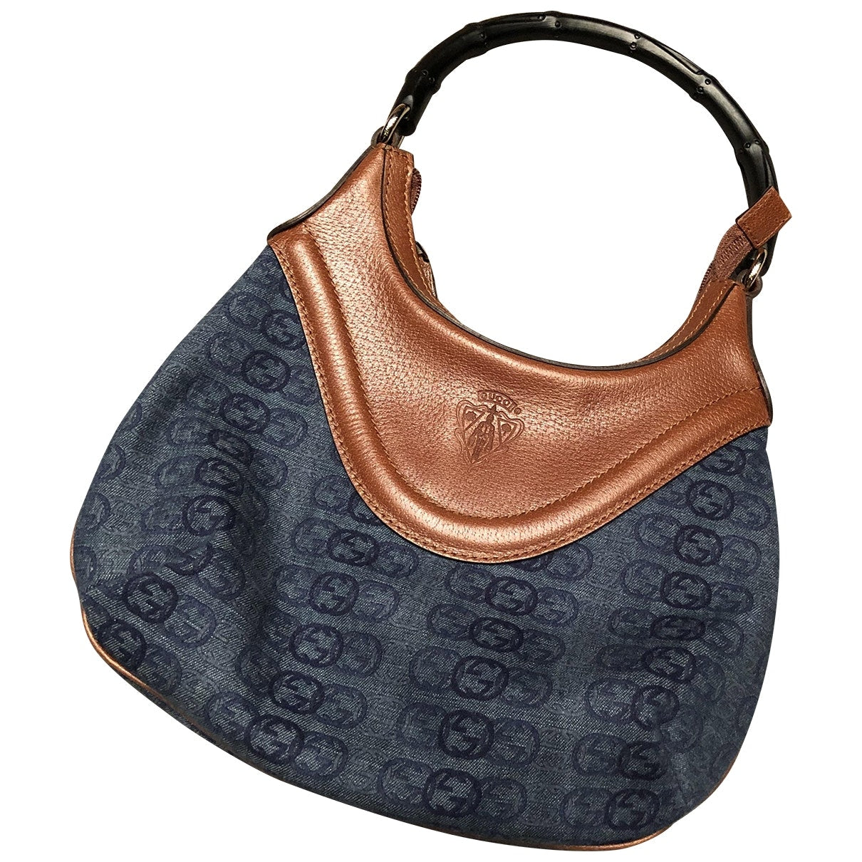 Gucci blue denim - jeans handbag