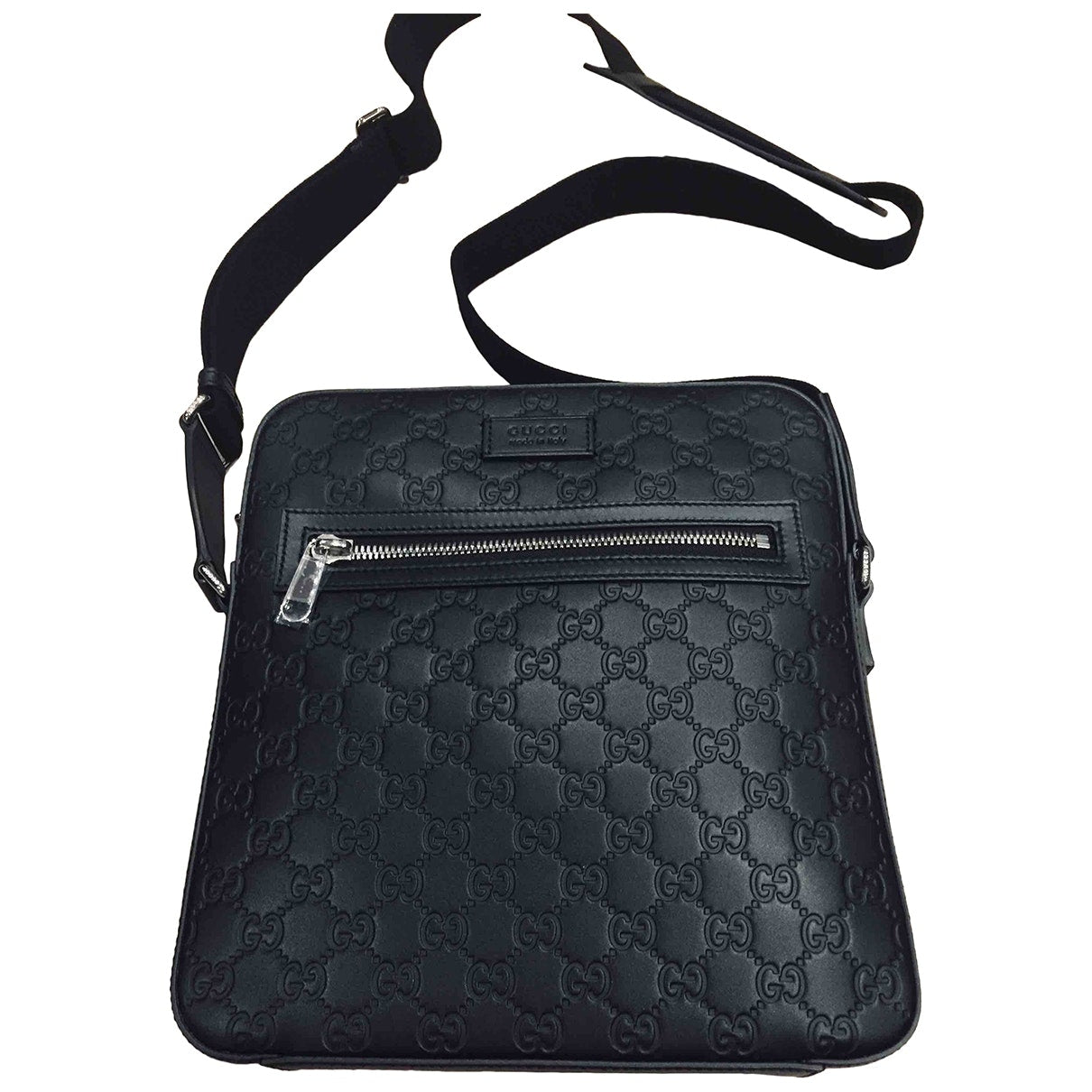 Gucci black leather bag