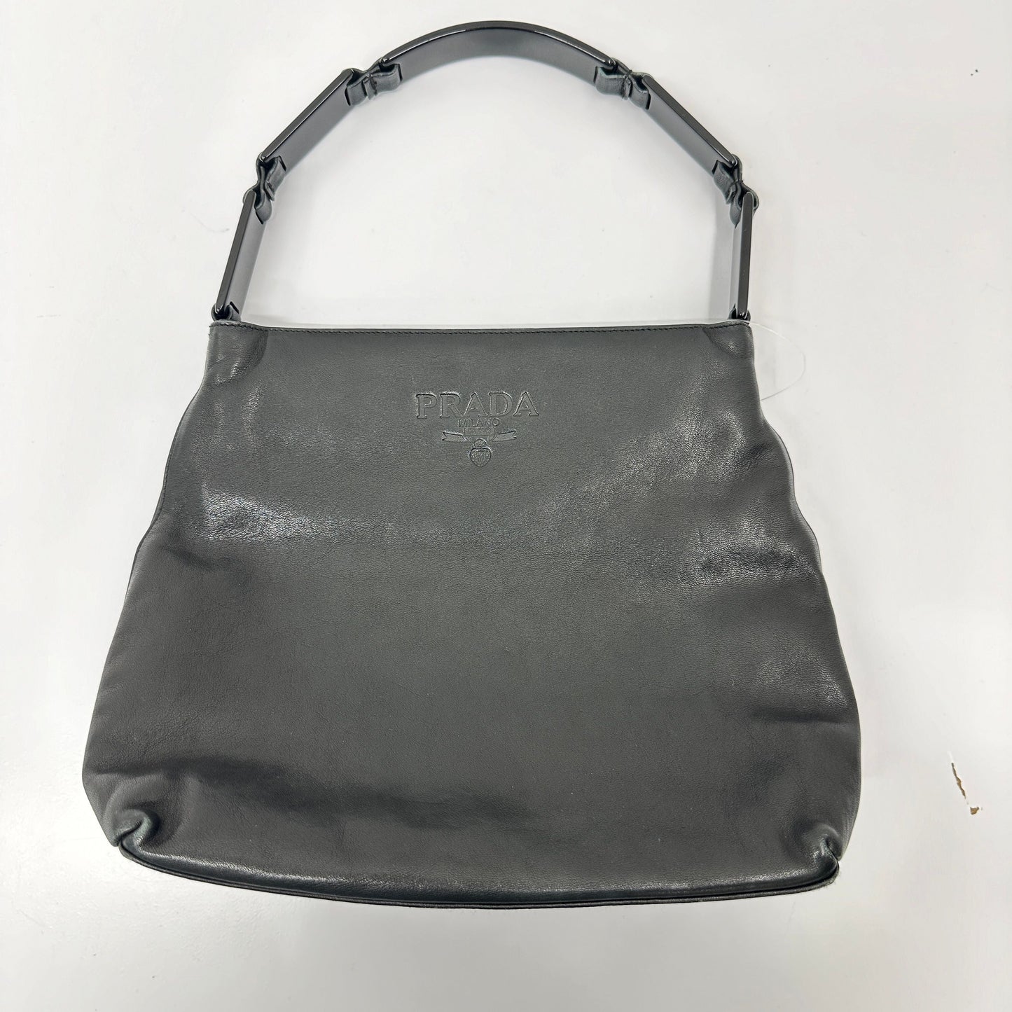 Shoulder Bag AB Rank d pr9911js Leather Black