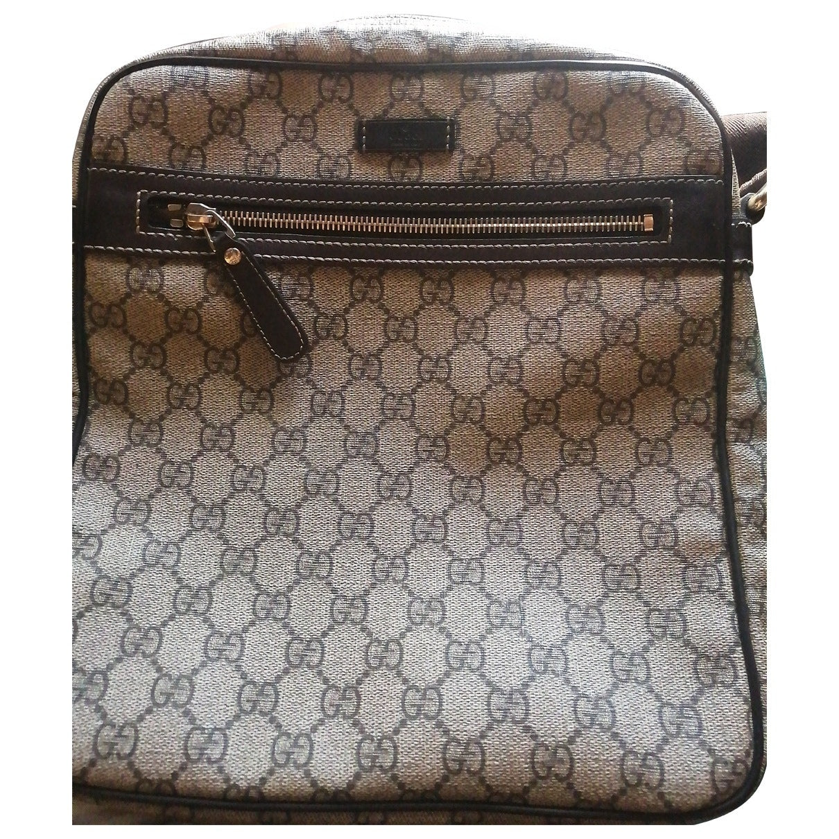 Gucci beige cloth bag