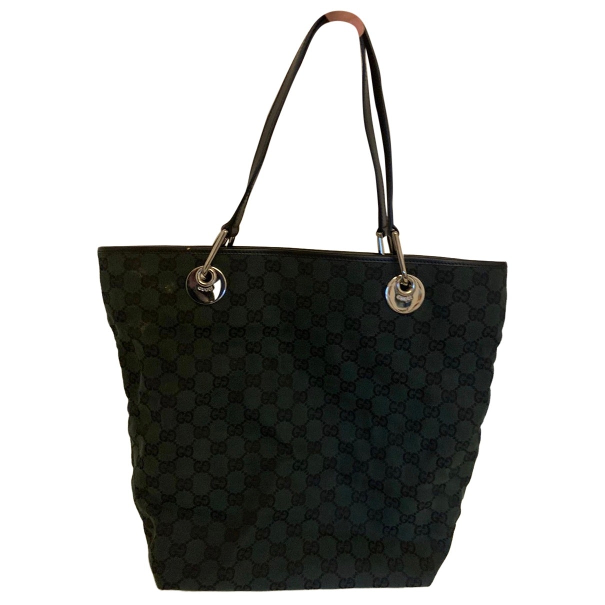Gucci black cloth handbag