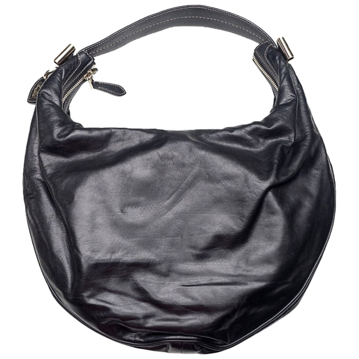 Gucci black leather handbag