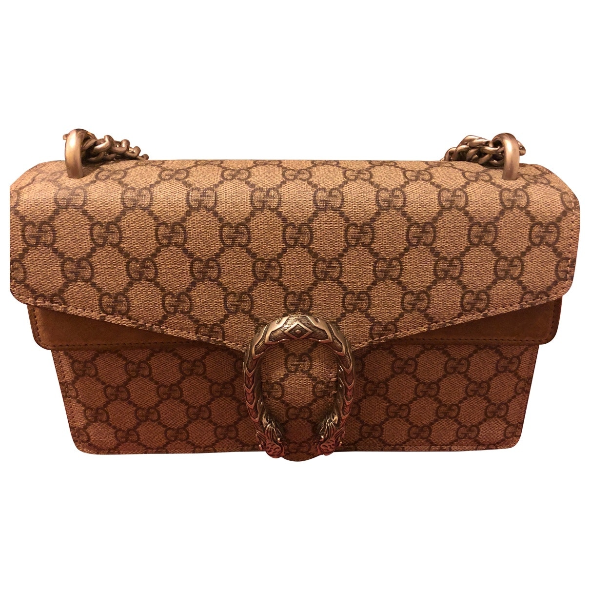 Gucci dionysus beige cloth handbag