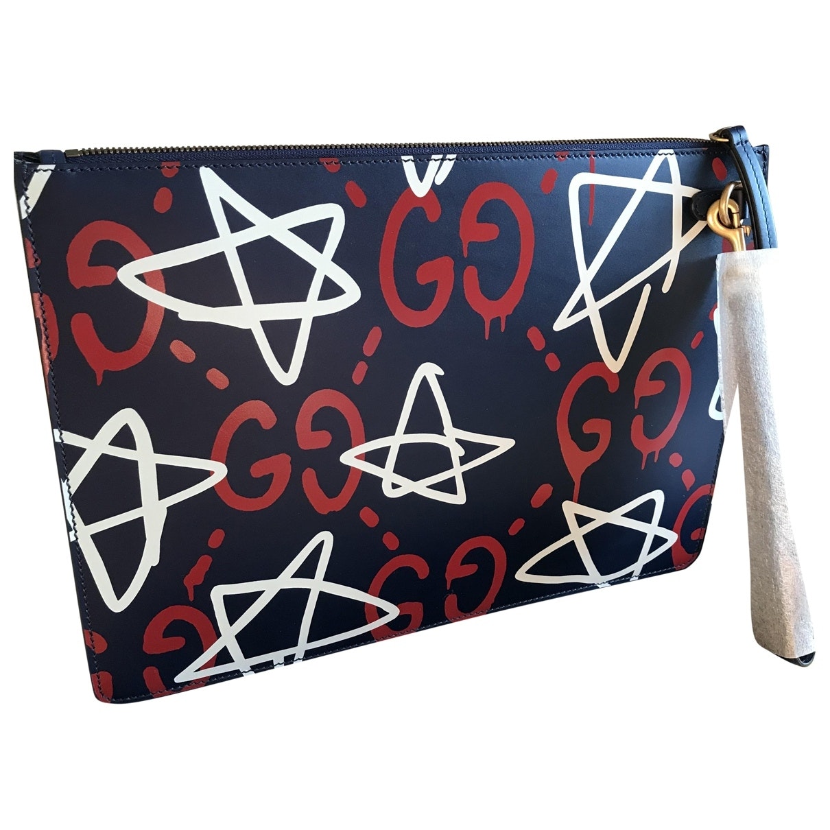 Gucci multicolour leather case
