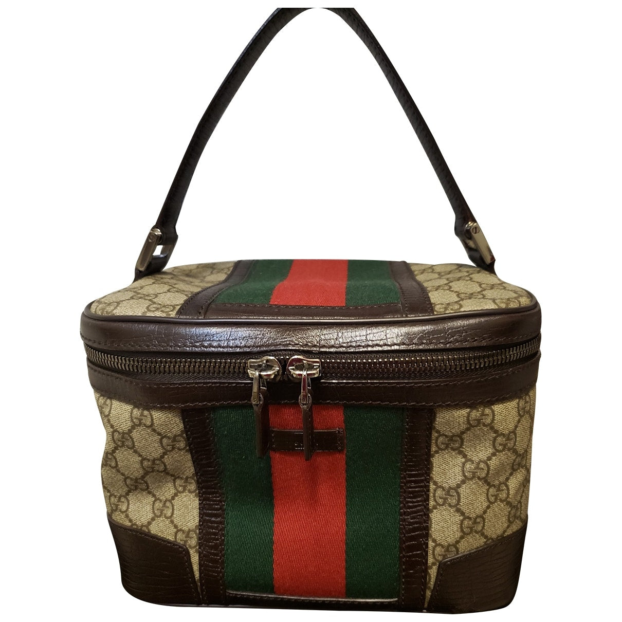 Gucci cloth travel bag