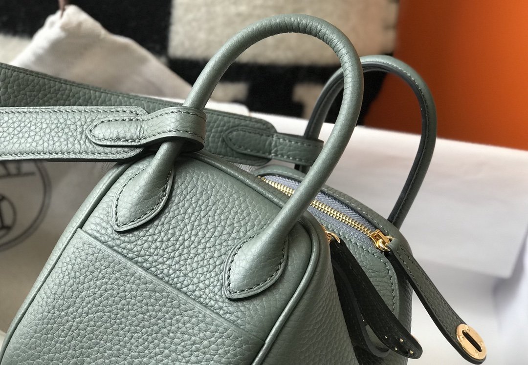 Top Quality Lindy Togo Bag With Hardware Green Gold Crossbody Bag
