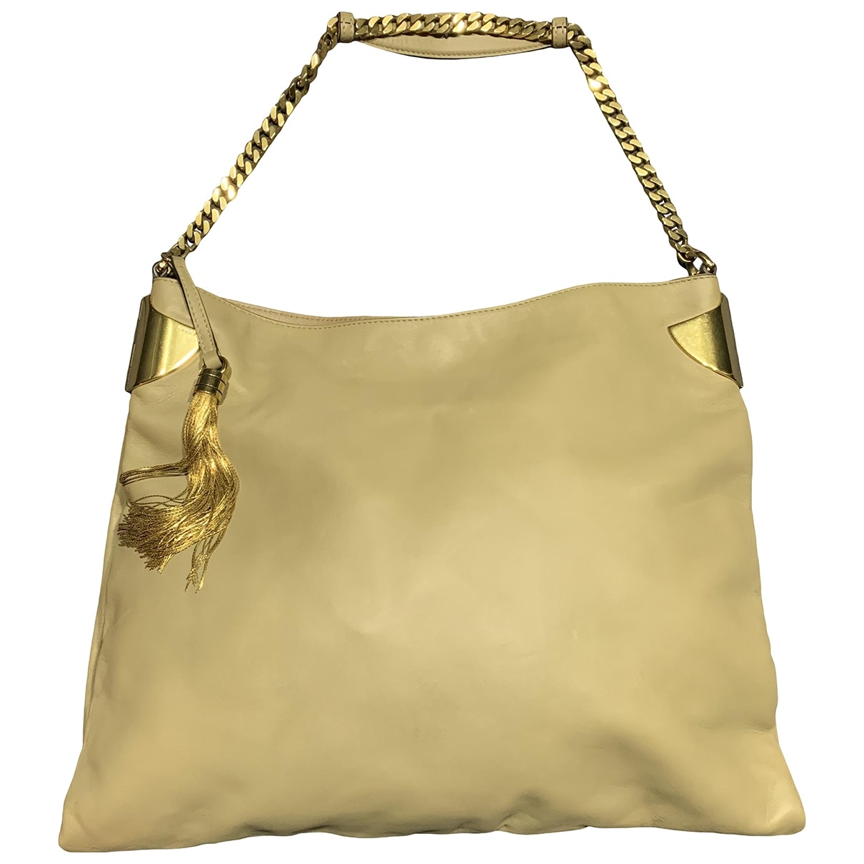 Gucci beige leather handbag