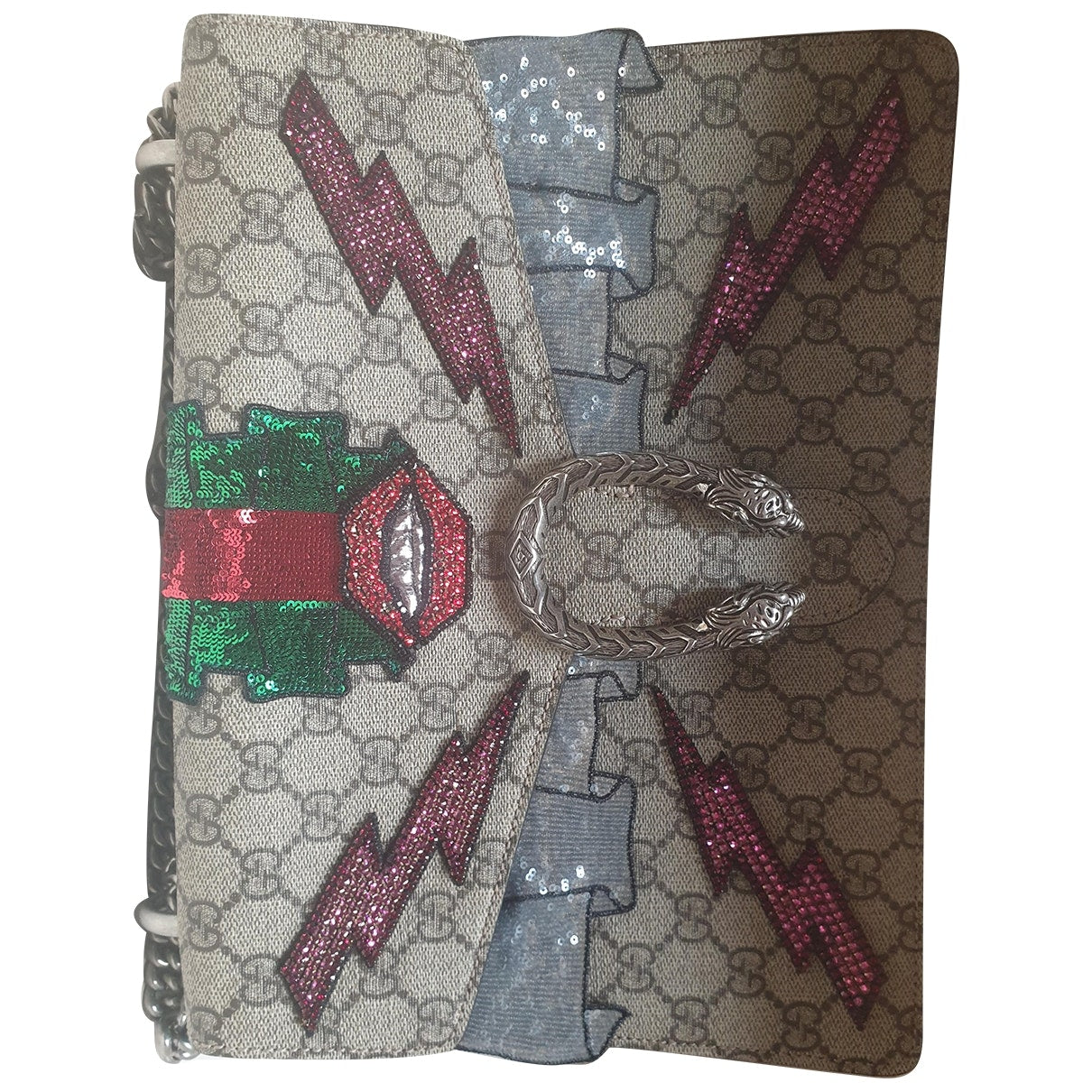 Gucci dionysus beige cloth handbag