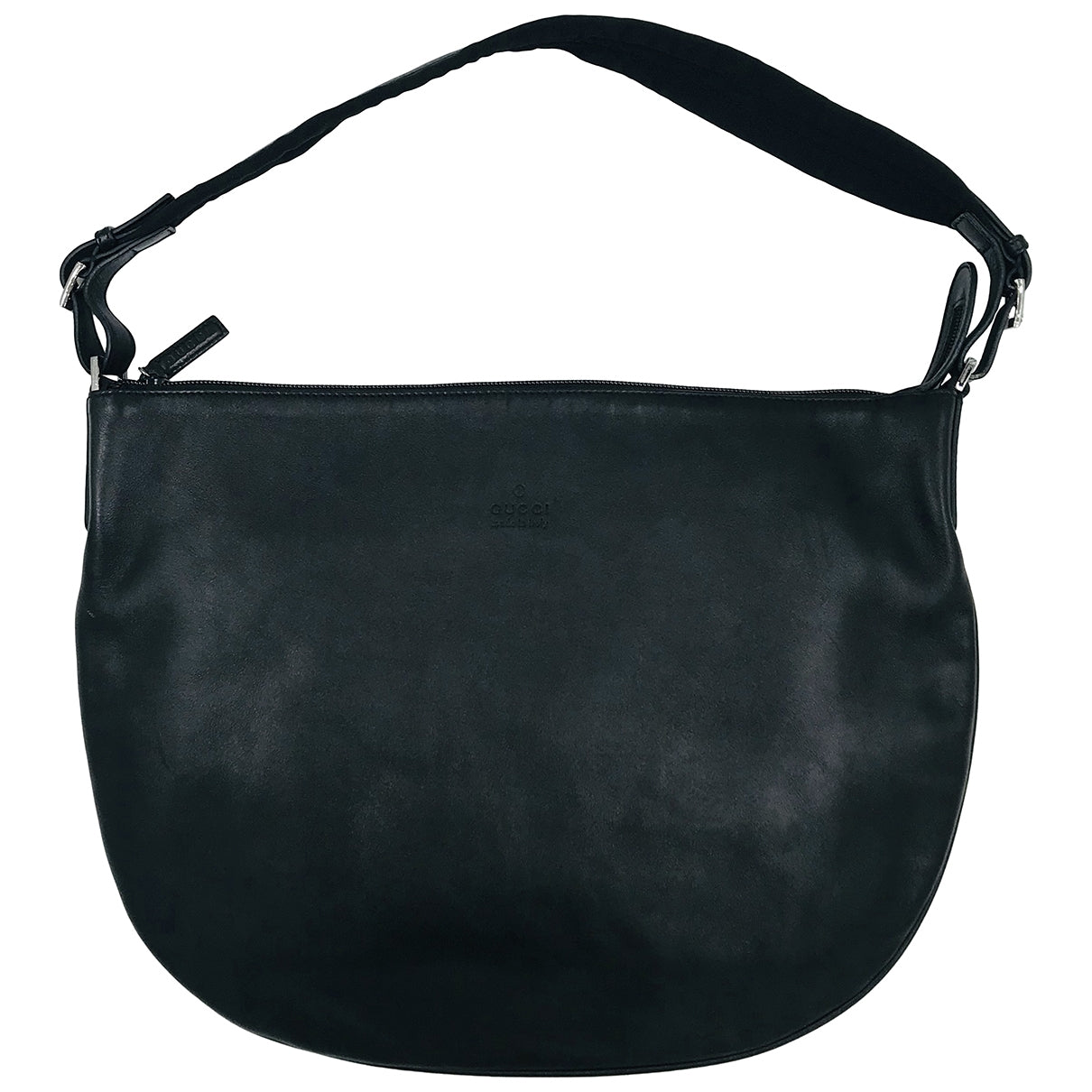Gucci black leather handbag