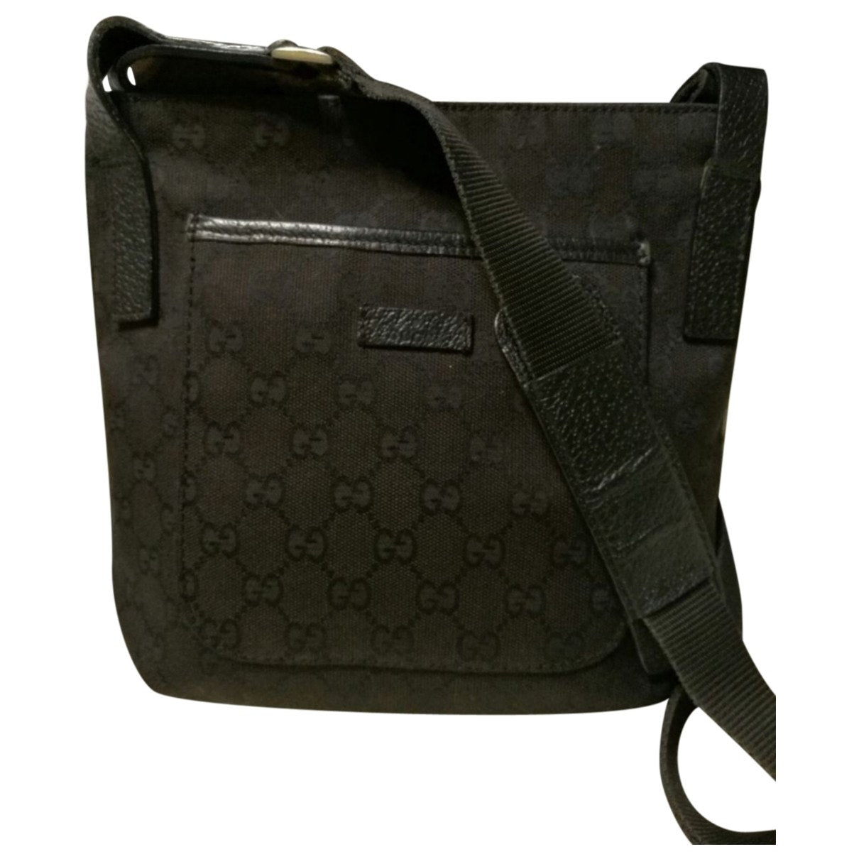 Gucci black cloth handbag