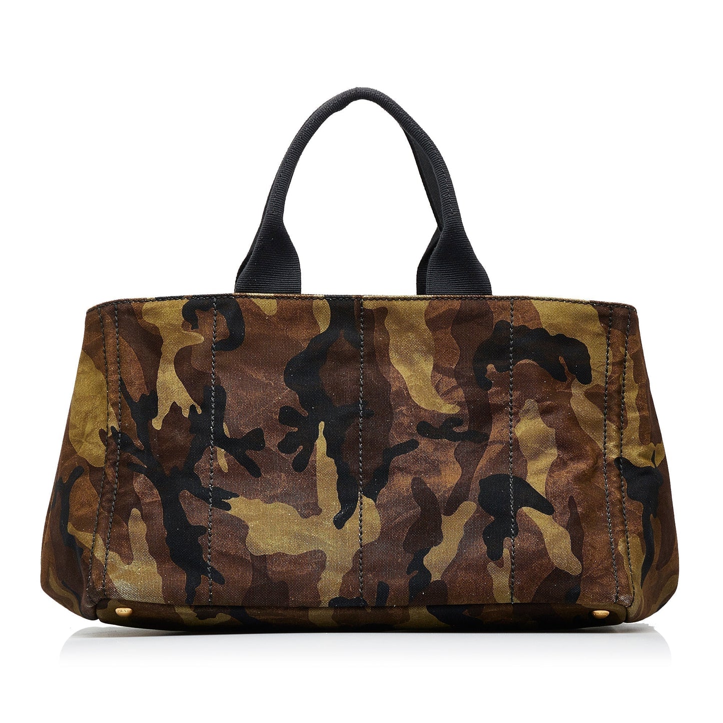 Prada Canapa Camouflage Tote Bag