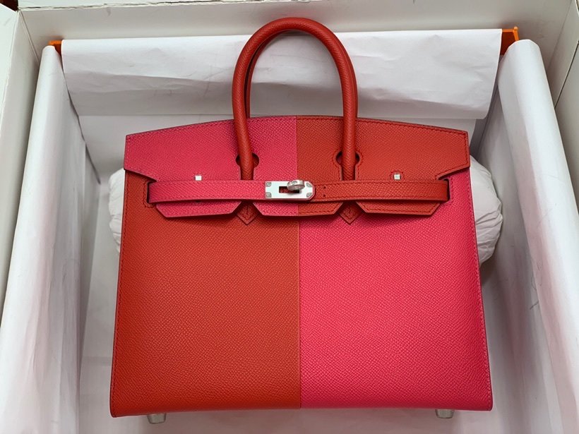 Top Quality Birkin Bi Color Custom For Travel Bag