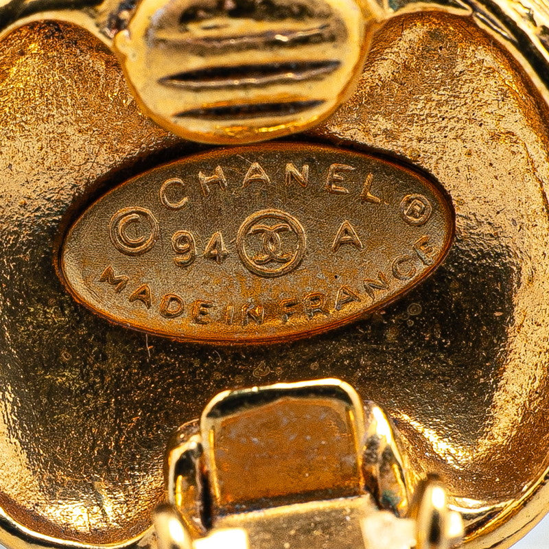 Chanel Gold Plated Coco Mark Earrings 94A Bag