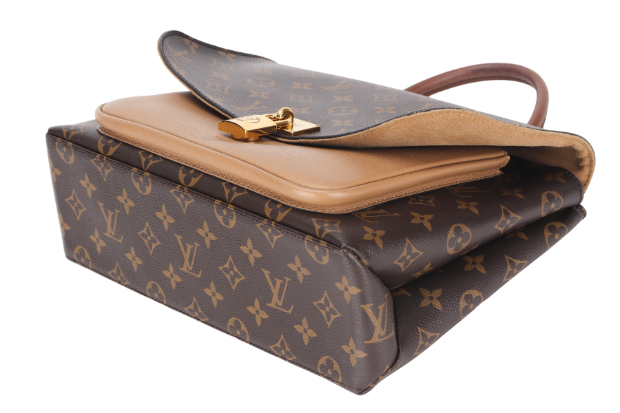 LOUIS VUITTON MARIGNAN MESSENGER BAG (AR2108) MONOGRAM CANVAS GOLD HARDWARE, WITH STRAP, NO DUST COVER