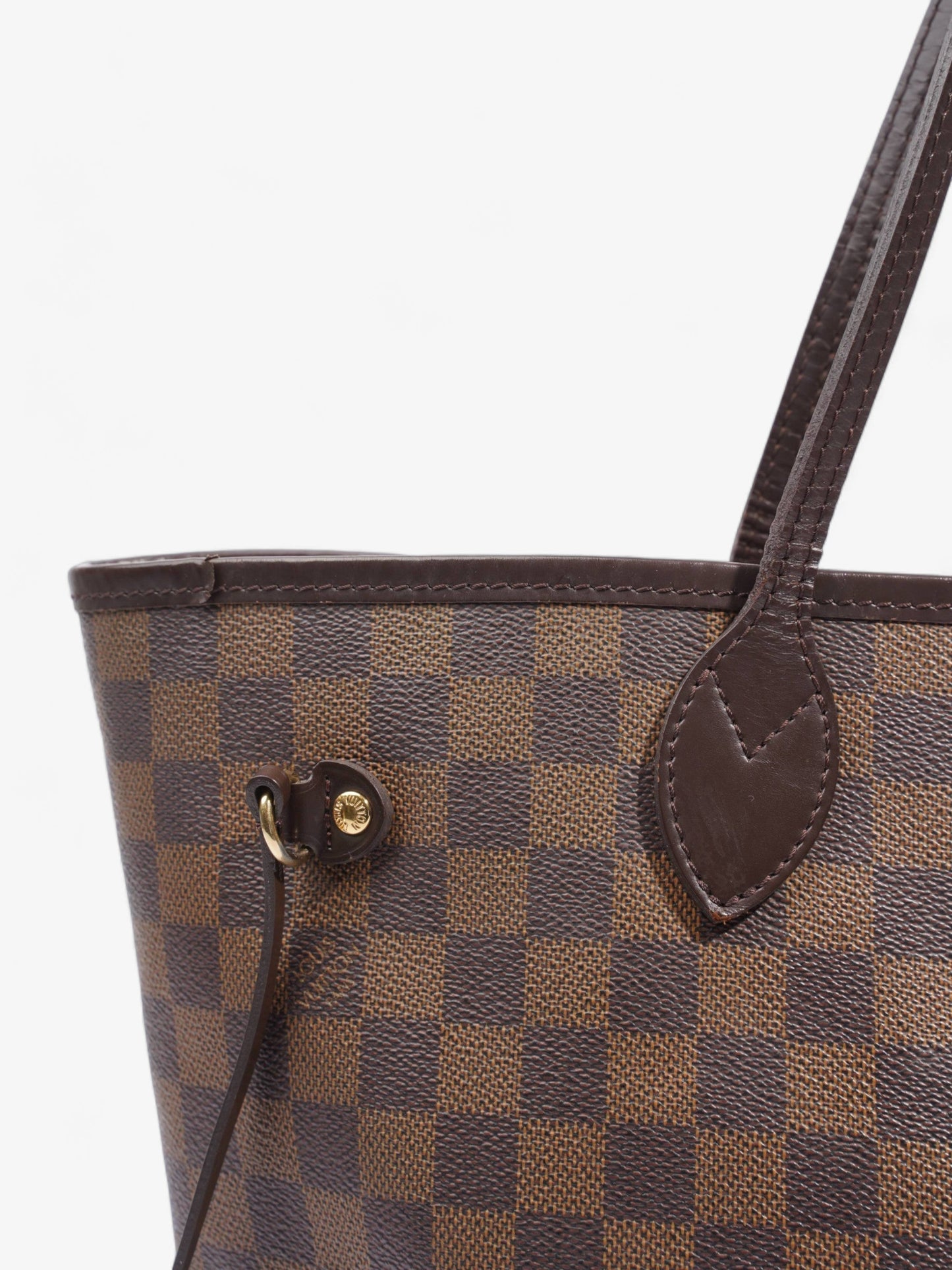Louis Vuitton Neverfull Ebene Coated MM Damier Canvas Coated Canvas Apparel Mm 10